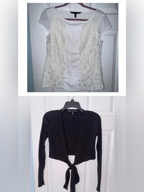 White House Black Market Discounted Bundle of Two (2) Tops | Sizes Small